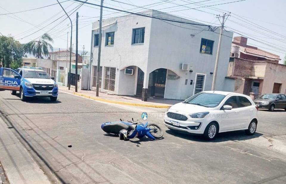 Siniestro vial en la Capital