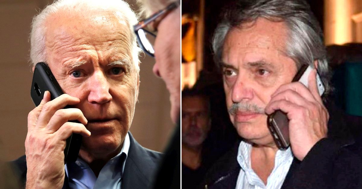 Alberto Fernández dialogó con Biden y le pidió «buena voluntad» en el directorio del FMI