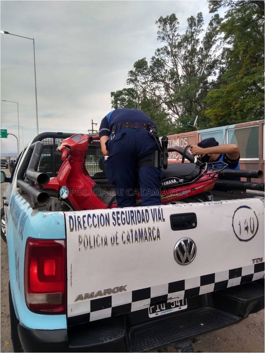 Secuestran una motocicleta en el Nodo Sur