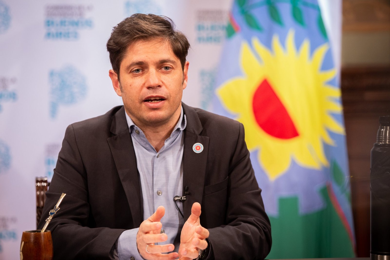 Kicillof resaltó el operativo en marcha y dijo que vacunarse «es un acto de solidaridad»