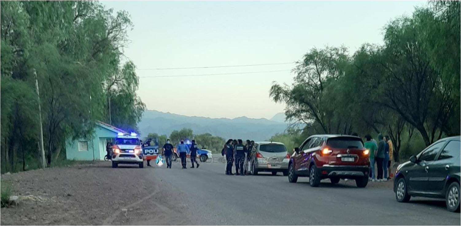 Operativo de control vehicular e identificación de personas en Tinogasta