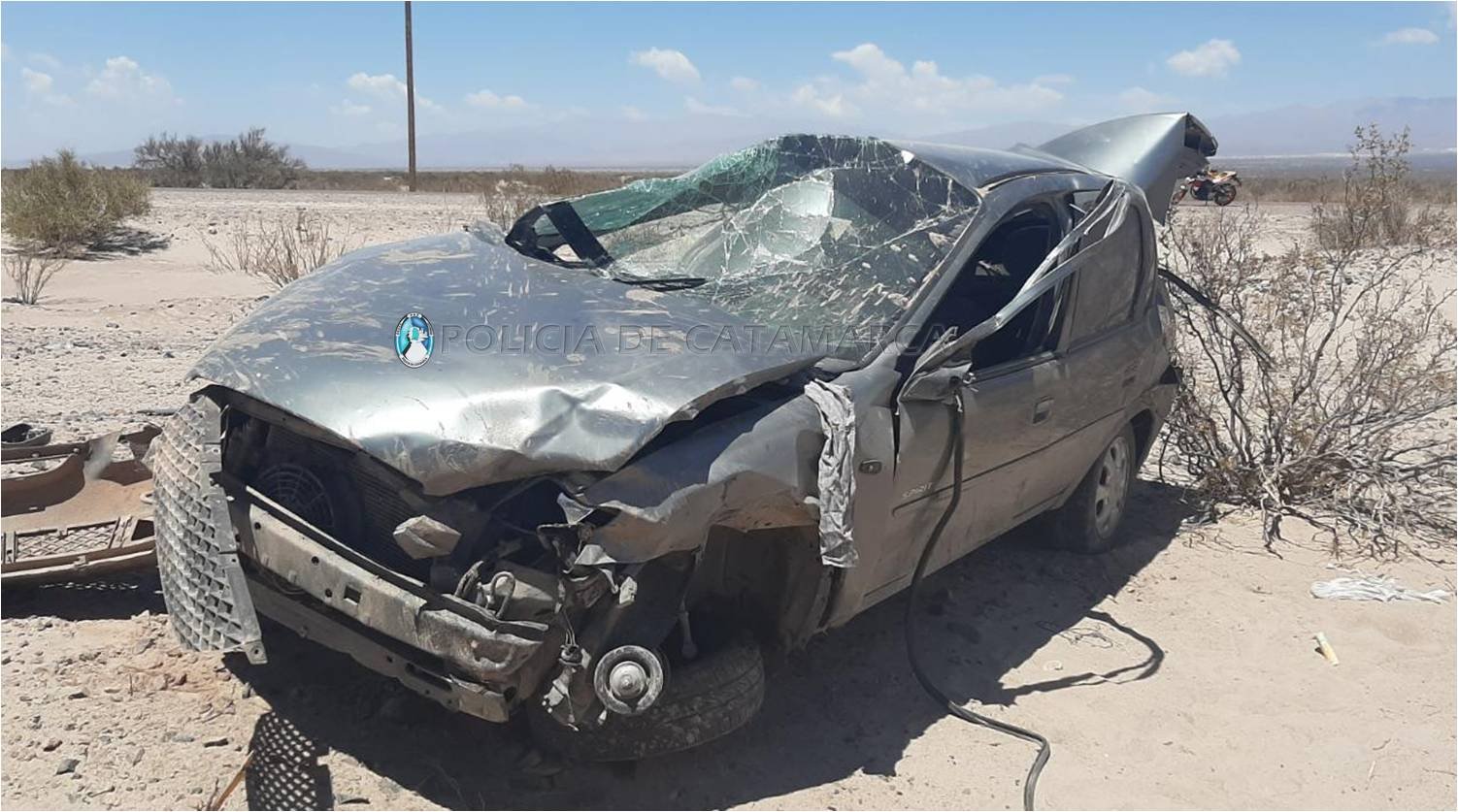 Siniestro vial fatal en Tinogasta