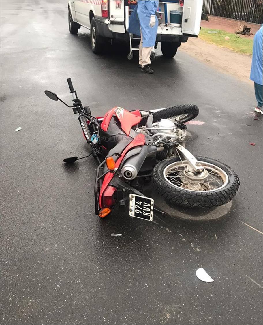 Siniestro vial en Valle Viejo
