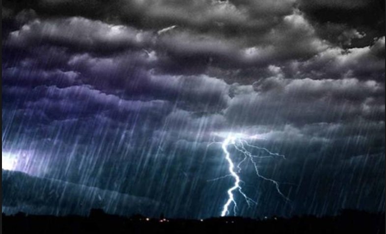 Alerta por tormentas fuertes con caída de granizo para distintas zonas del centro del país