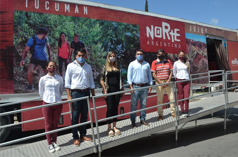 El Trailer de promoción turística del Ente Norte estará este sábado y domingo en El Rodeo