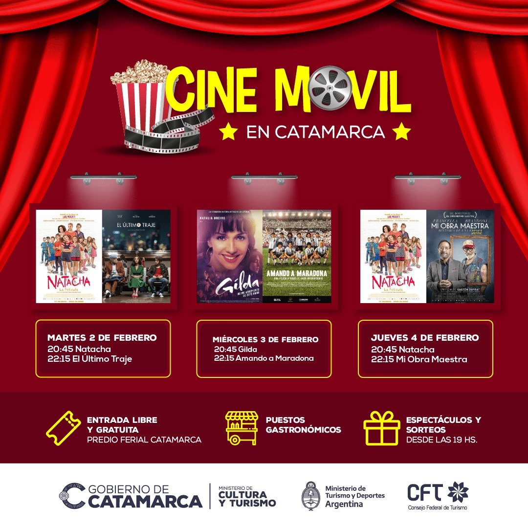 Regresa el Cine Móvil al Predio Ferial