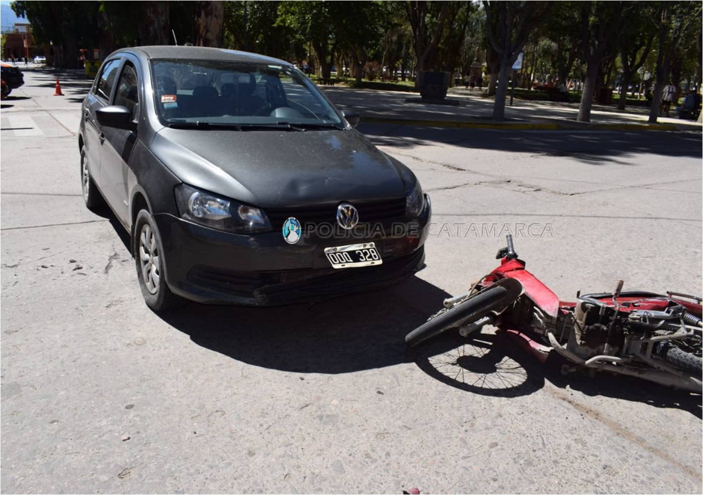 Siniestro vial en Santa María