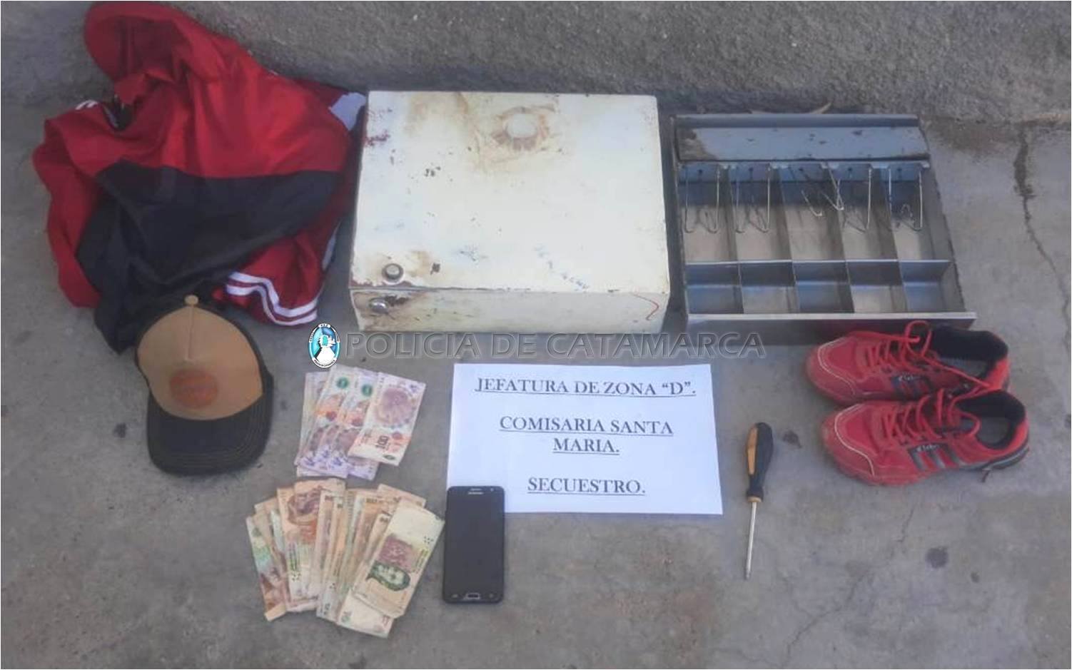 Esclarecen hechos ilícitos en Santa María