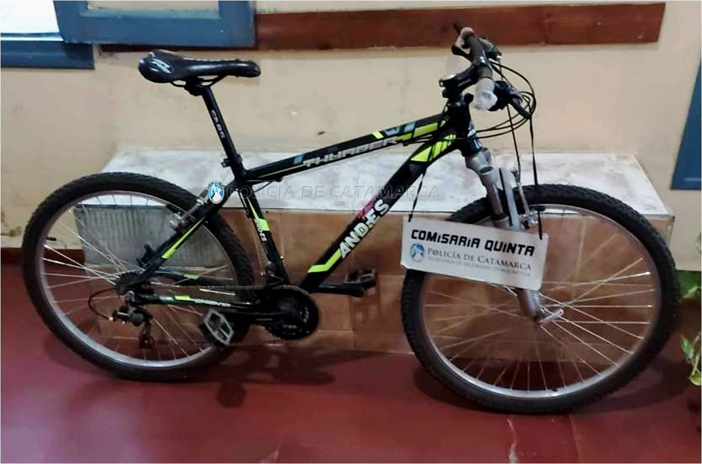 Secuestran una bicicleta abandonada