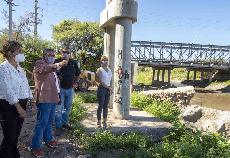 Recorrida por la obra del túnel en Tres Puentes