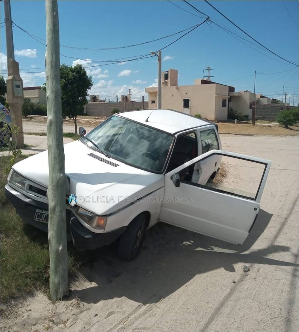 Siniestro vial en Valle Chico