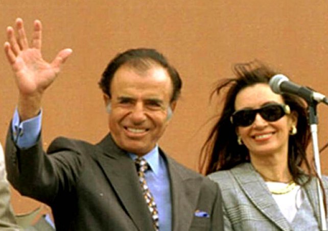 Cristina Kirchner expresó sus condolencias por la muerte de Menem