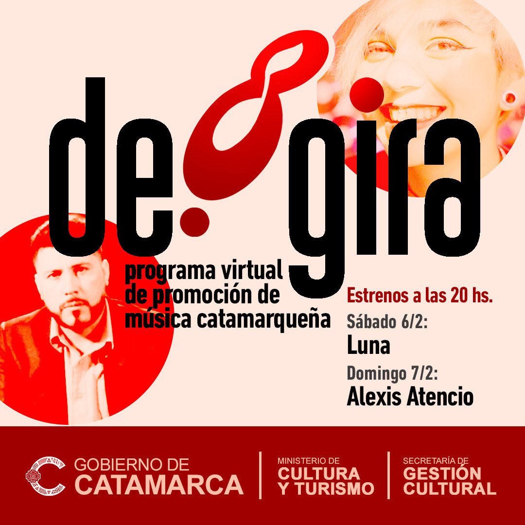 En la primera entrega de febrero, “De Gira” presenta a Luna y Alexis Atencio