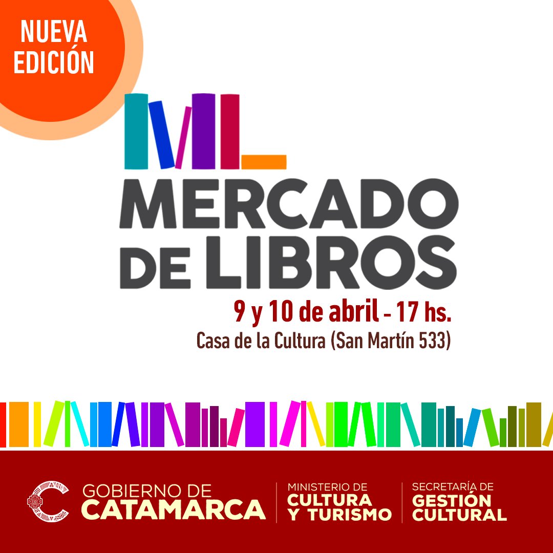 Se viene la edición abril del Mercado de Libros