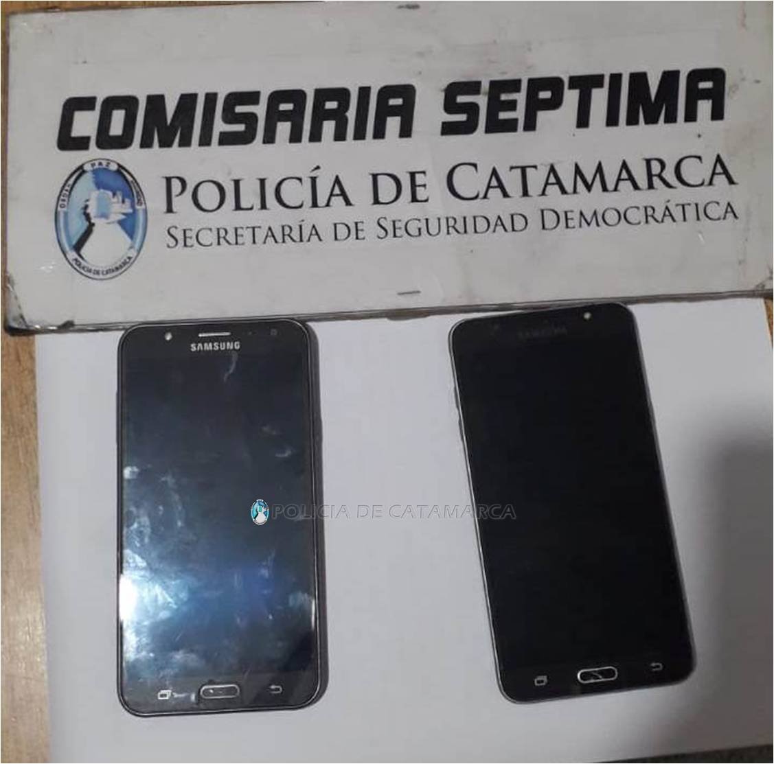 Demoran a un adolescente y secuestran dos teléfonos celulares de dudosa procedencia