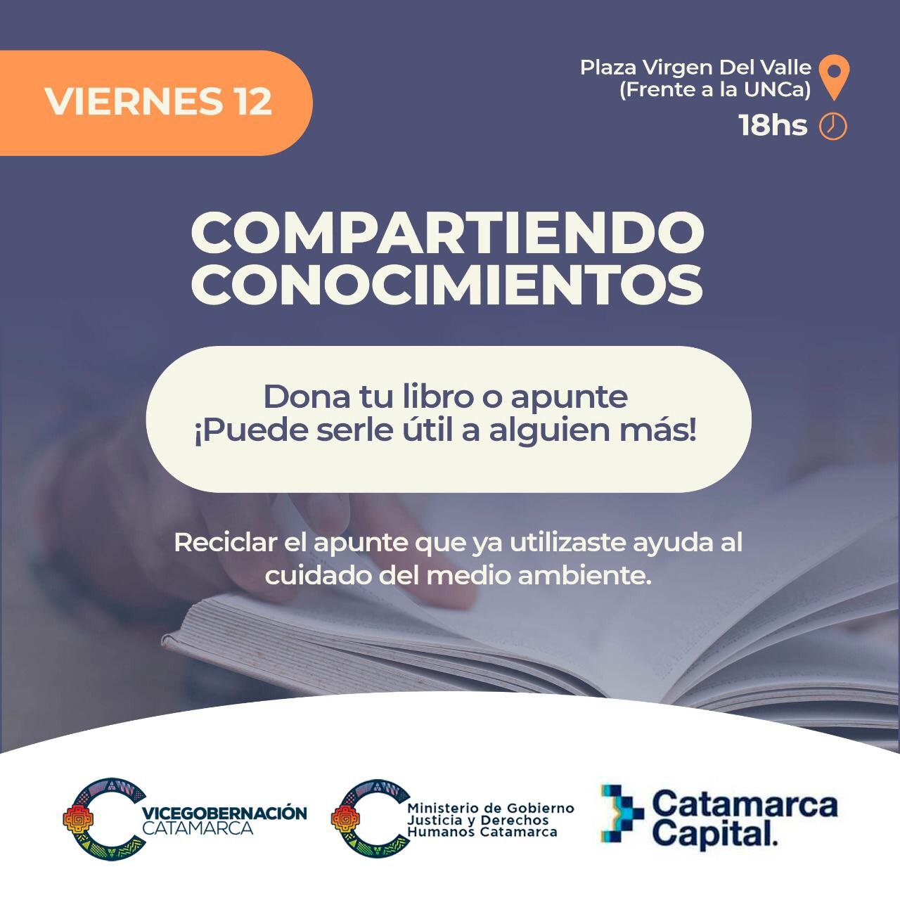 Feria de Apuntes y Libros en Plaza Virgen del Valle