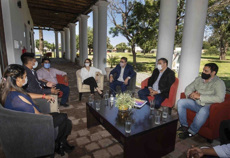 Raúl recibió a representantes de la Cámara de Proveedores de Servicios Mineros y Turístico de la Puna