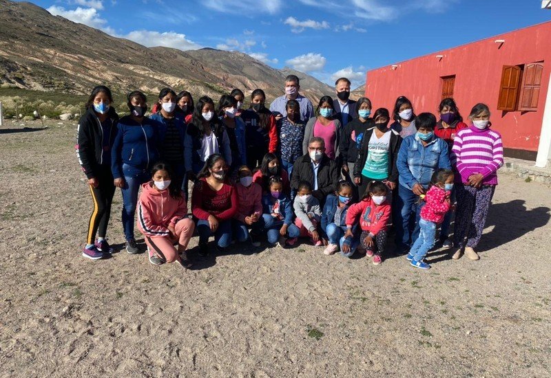 El gobernador Raúl Jalil recorrió la localidad El Tolar