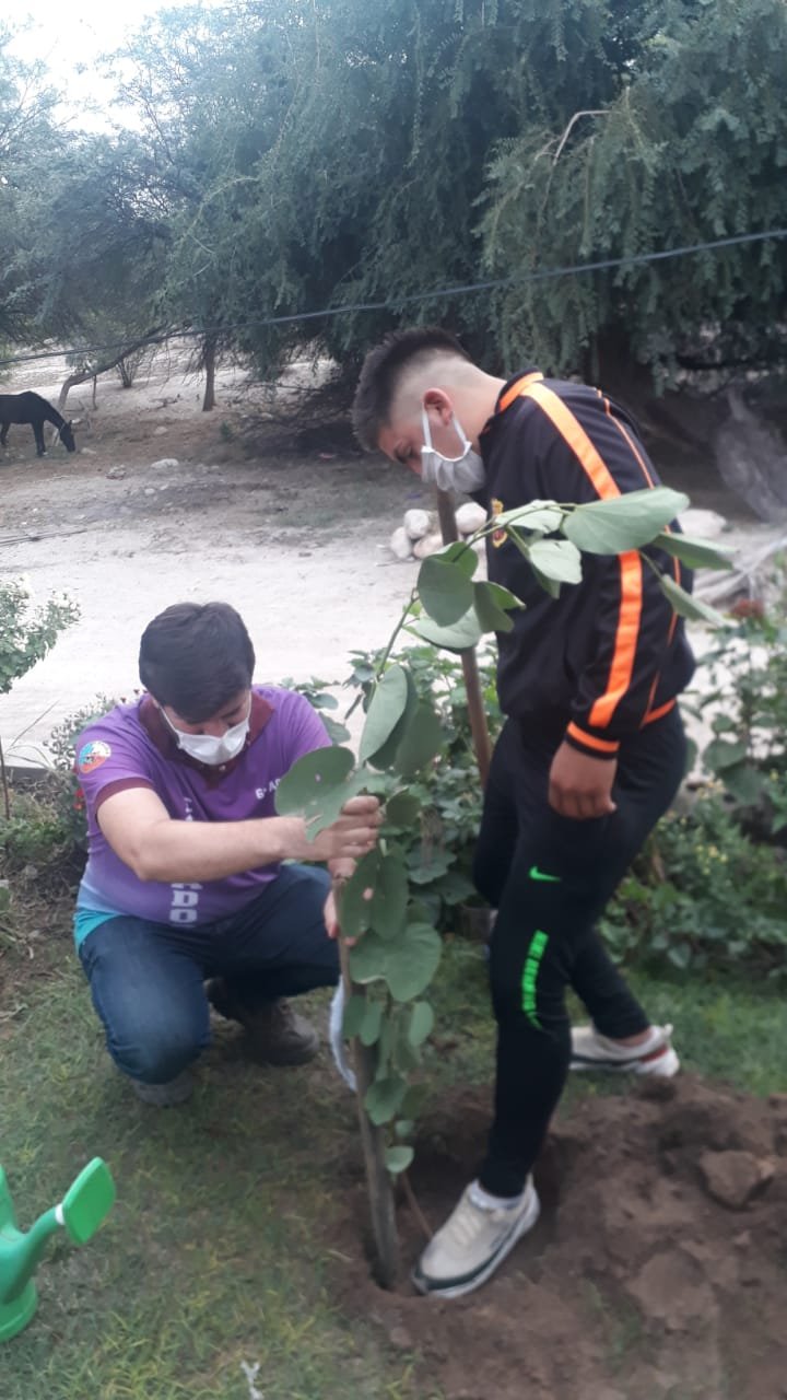 Alumnos y docentes de Siján conmemoraron el Día de la Tierra con actividades