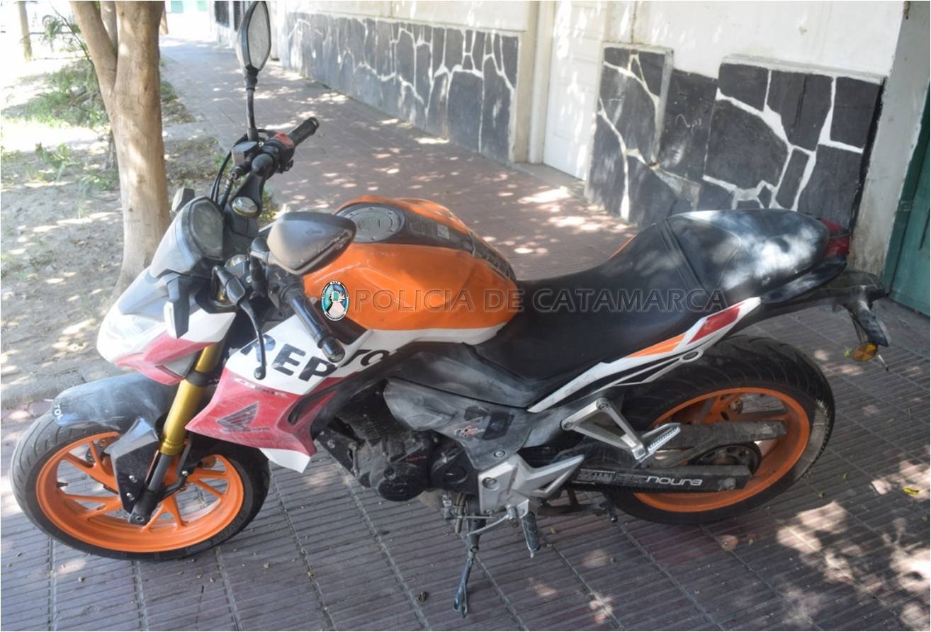Tras un allanamiento recuperan una motocicleta sustraída