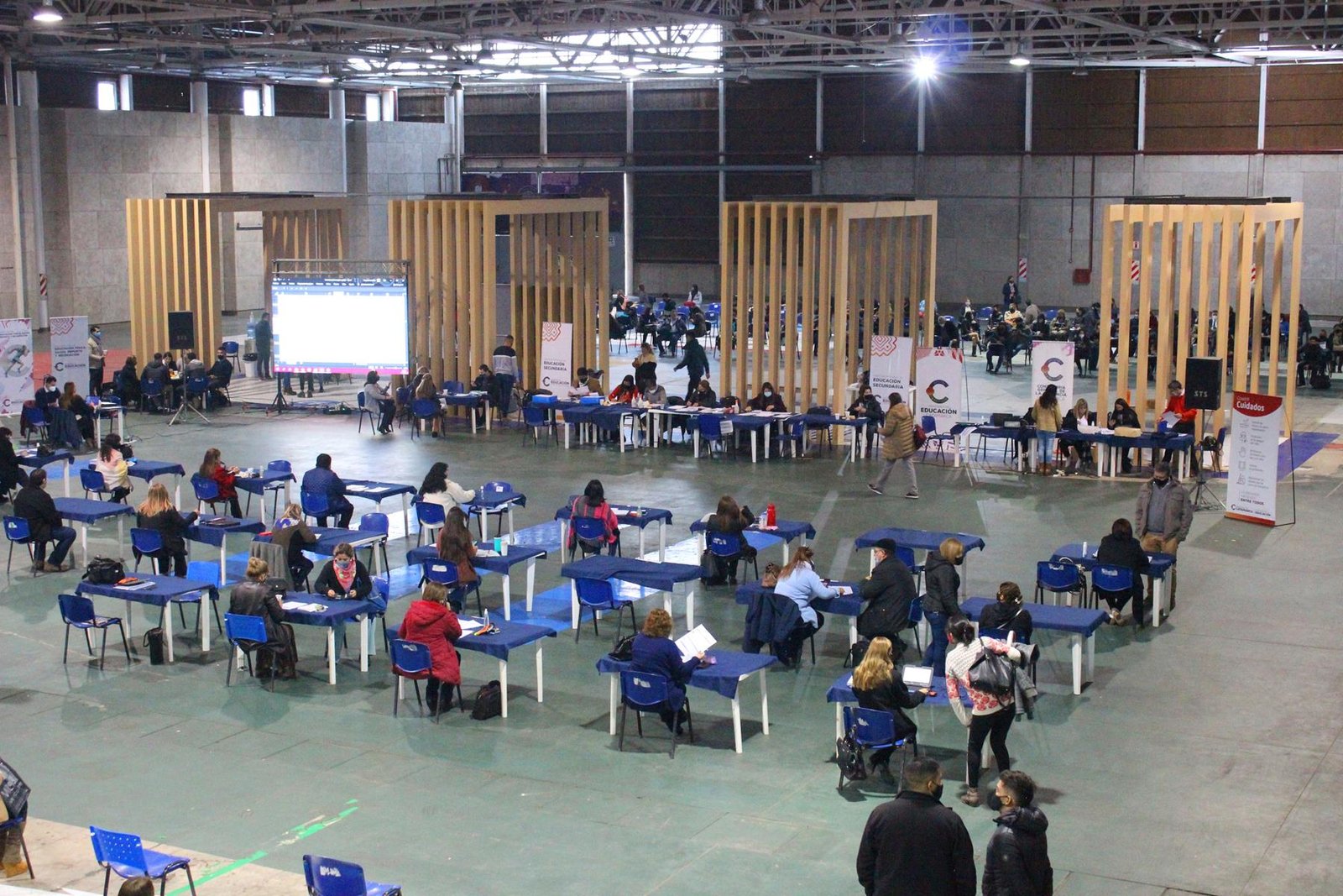 Tercera Jornada de Asambleas de cobertura de horas cátedra de Educación Secundaria