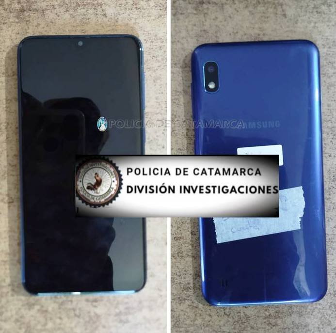 Recuperan un teléfono celular