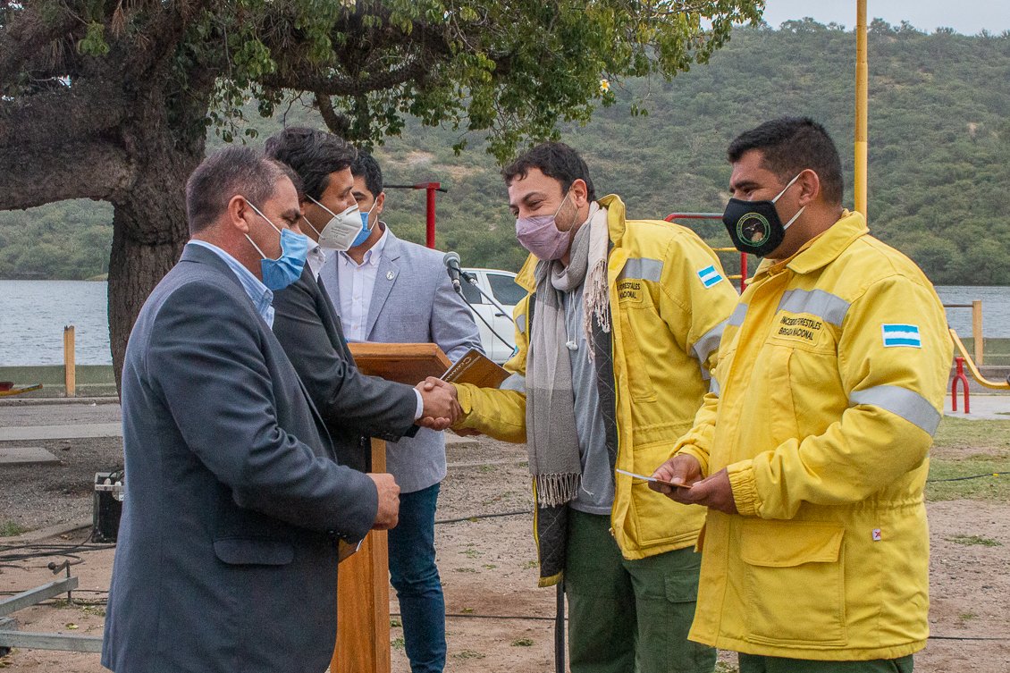 Homenaje por el día Internacional de los Combatientes de Incendios Forestales