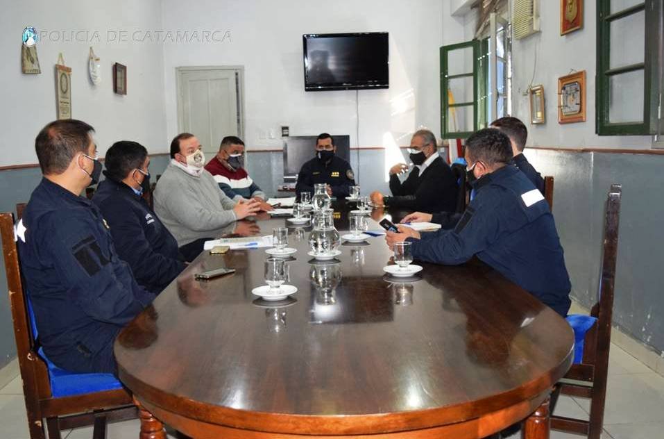 Reunión para diagramar el Operativo de Beatificación de Fray Mamerto Esquiú