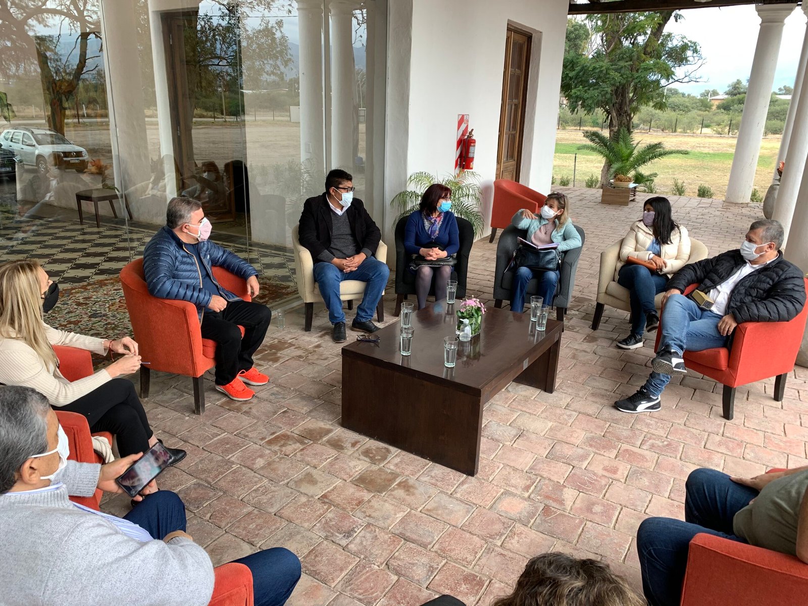 El gobernador Raúl Jalil mantuvo una reunión con los integrantes de la Federación de Clínicas y Sanatorios de Catamarca (Feclisa)
