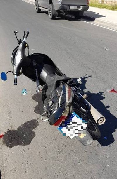 Una mujer resultó lesionada en un siniestro vial en Valle Viejo