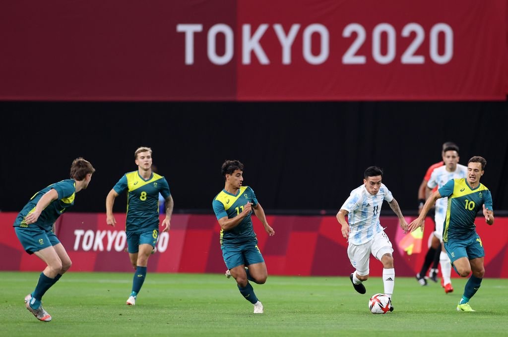 Argentina perdió ante Australia por 2 a 0 en su debut en los Juegos Olímpicos