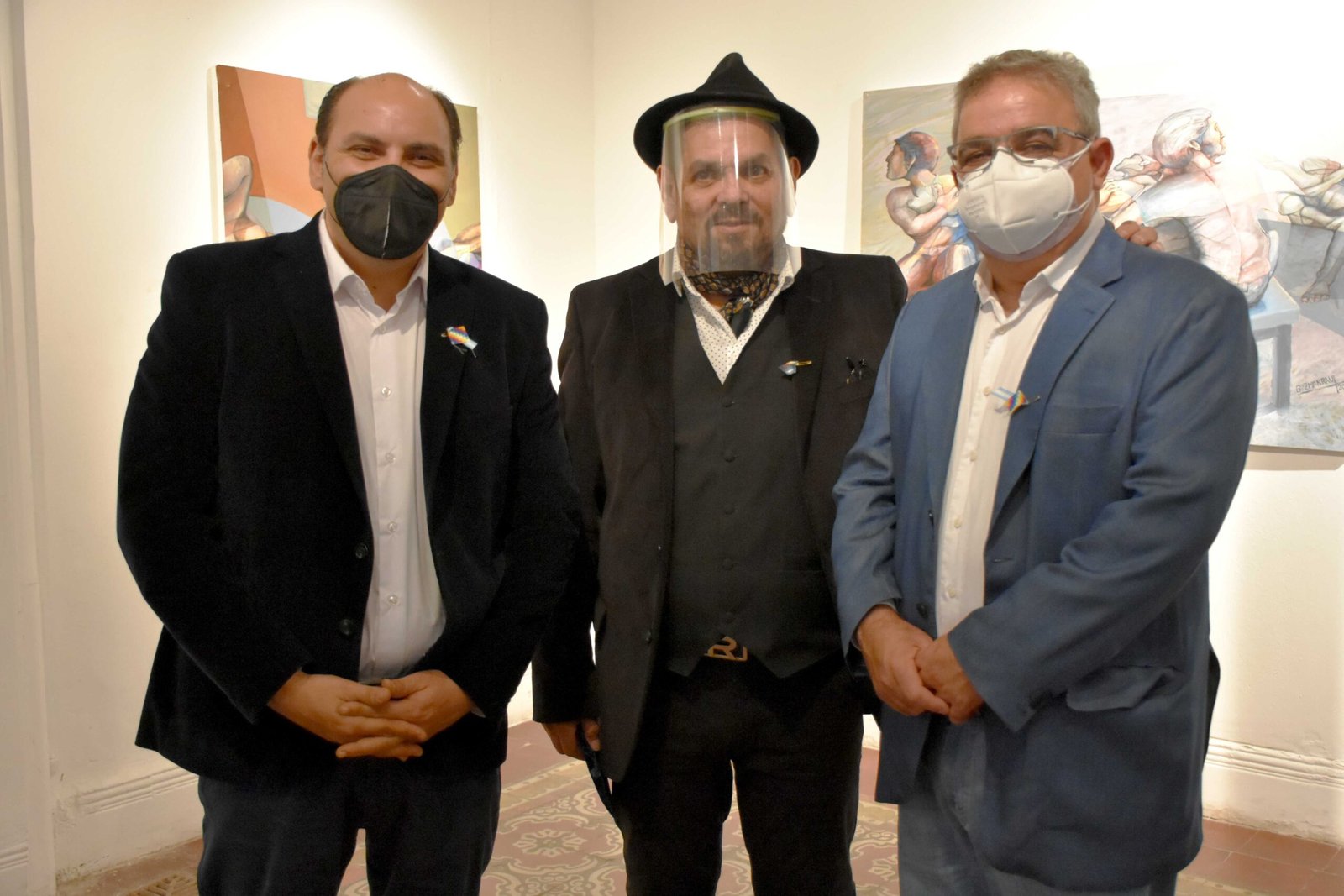 Inauguró la muestra “Raúl Guzmán, 50 años en el camino de la plástica”