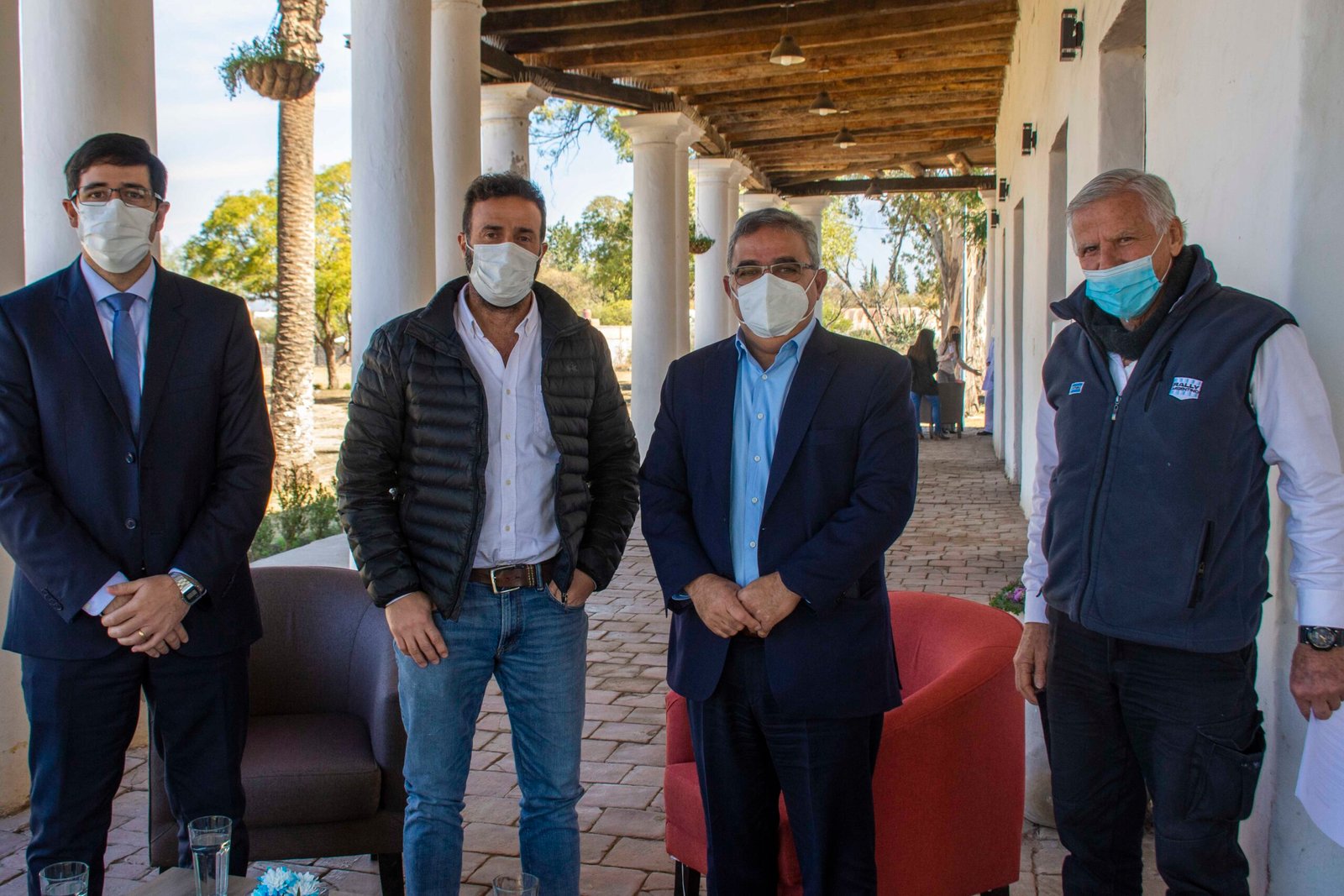 El gobernador Raúl Jalil recibió al presidente de Rally Argentino