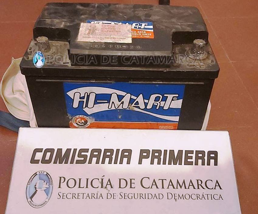 Aprehenden infraganti a un joven en la Zona céntrica de la Capital