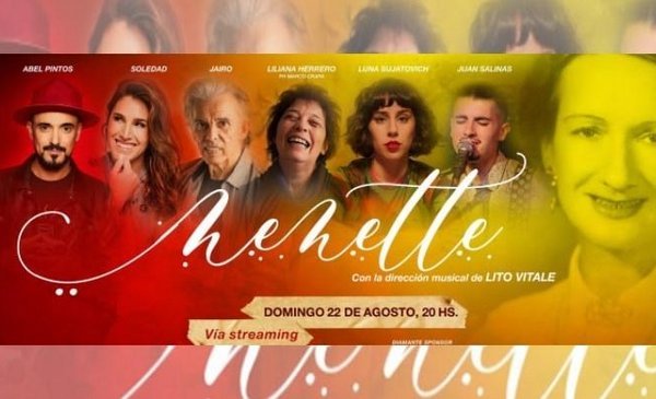 Soledad, Abel Pintos y Liliana Herrero recorrerán la obra de «Nenette» en un streaming gratuito