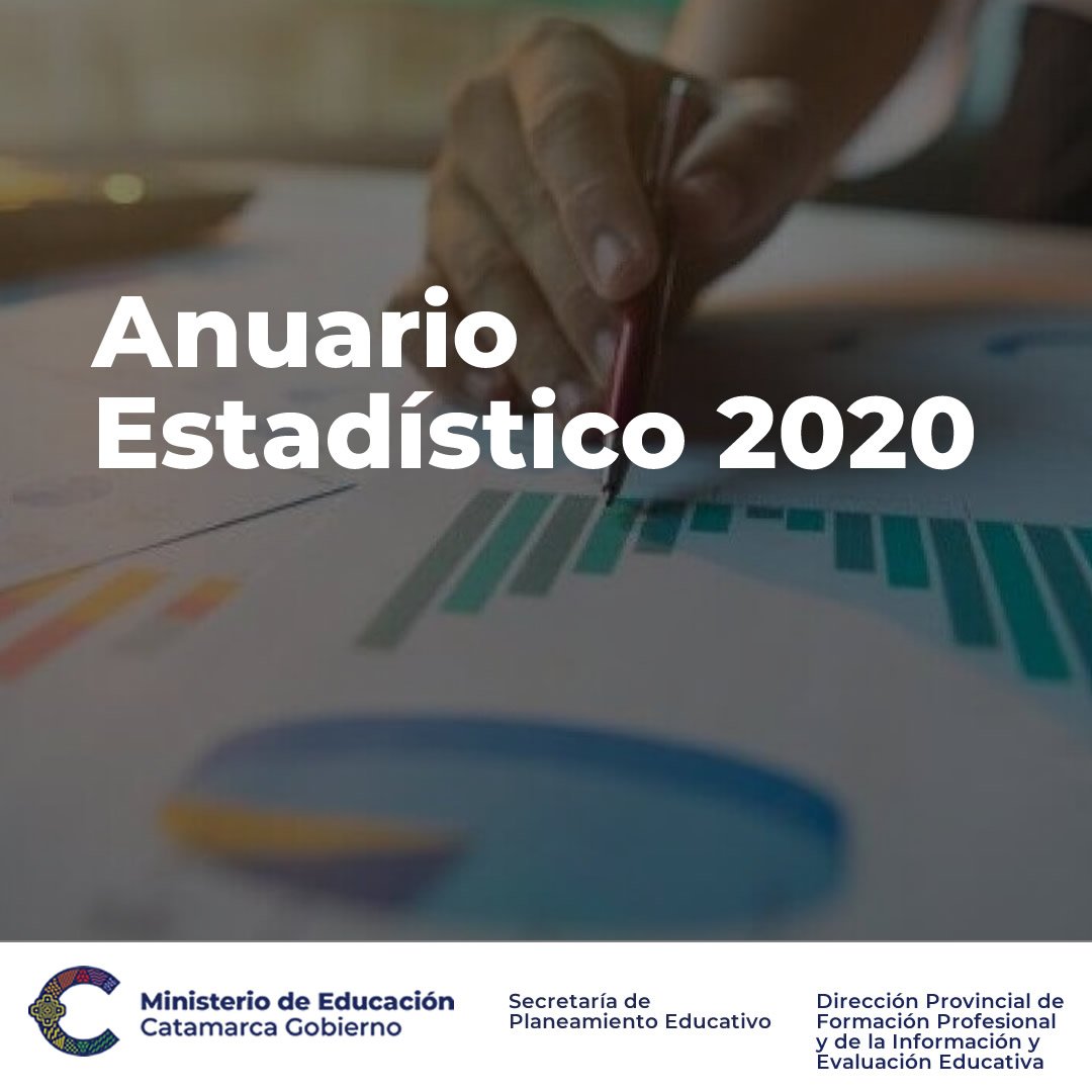 Educación presentó el Anuario Estadístico 2020