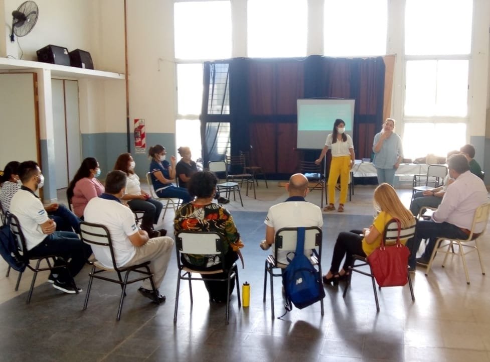 Jornada de prevención de consumo problemático en Escuela Secundaria N°9 de Nueva Coneta