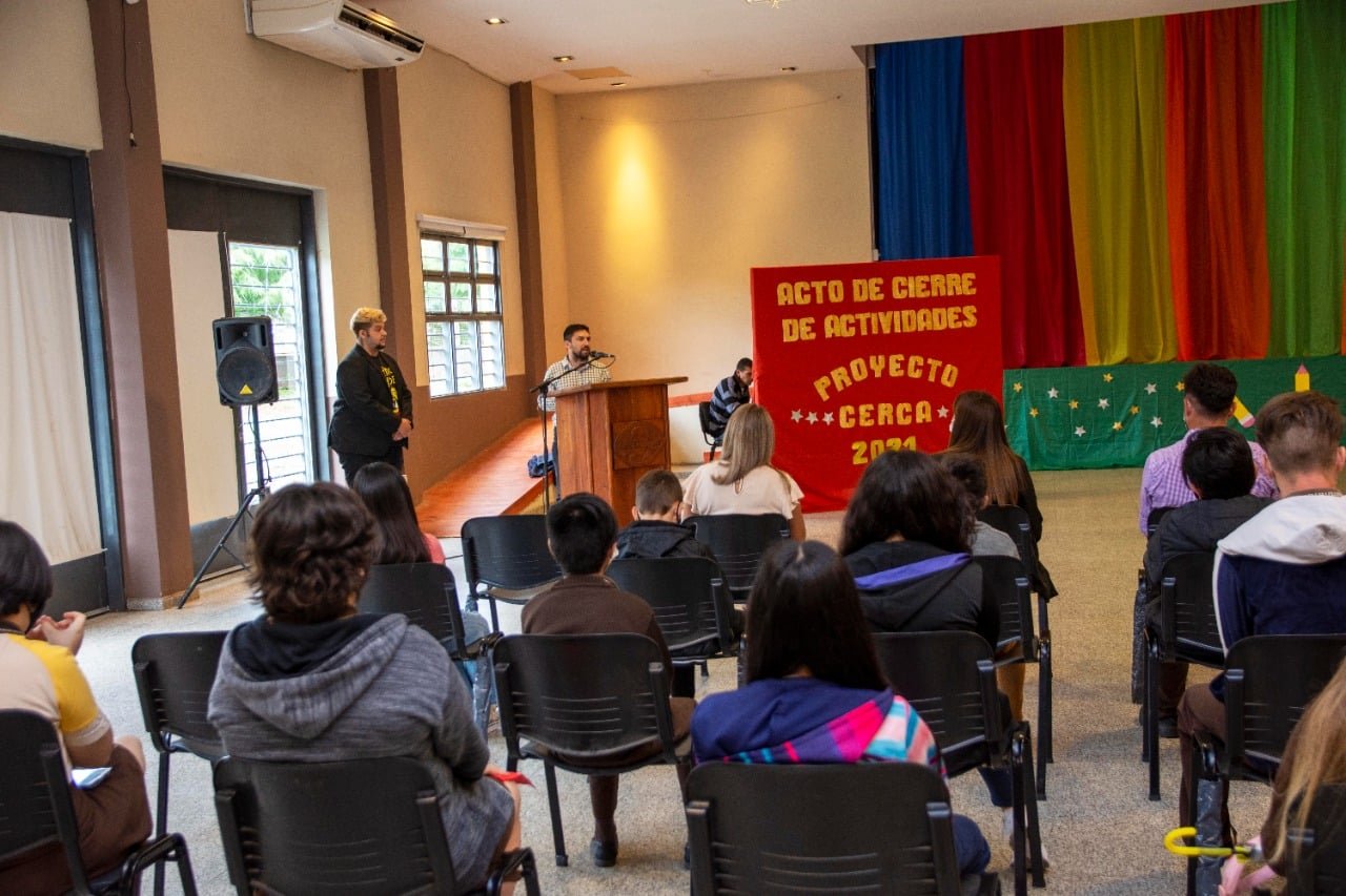 CERCA cerró el ciclo lectivo con alumnos de Fray Mamerto Esquiú