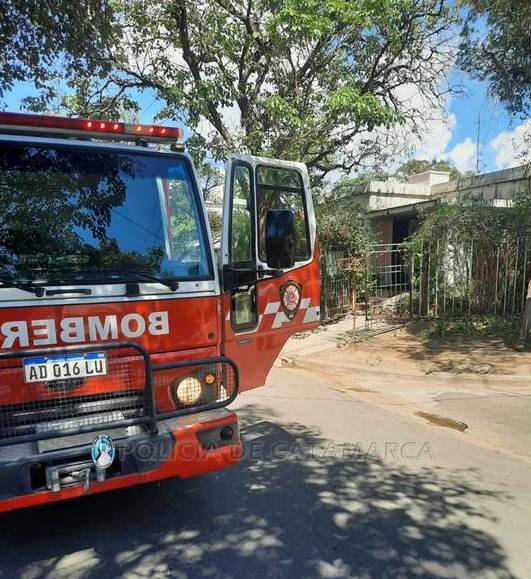 Sofocaron un incendio en Capital