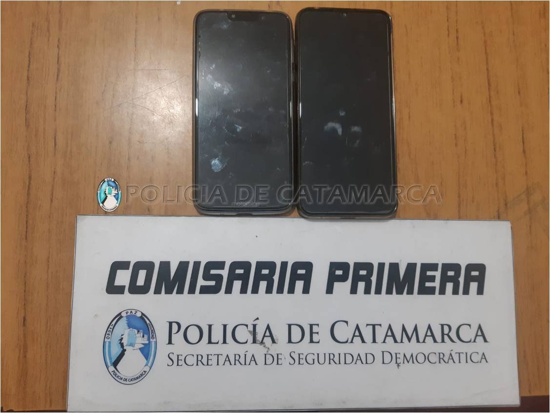 Aprehenden a un hombre y secuestran dos teléfonos celulares