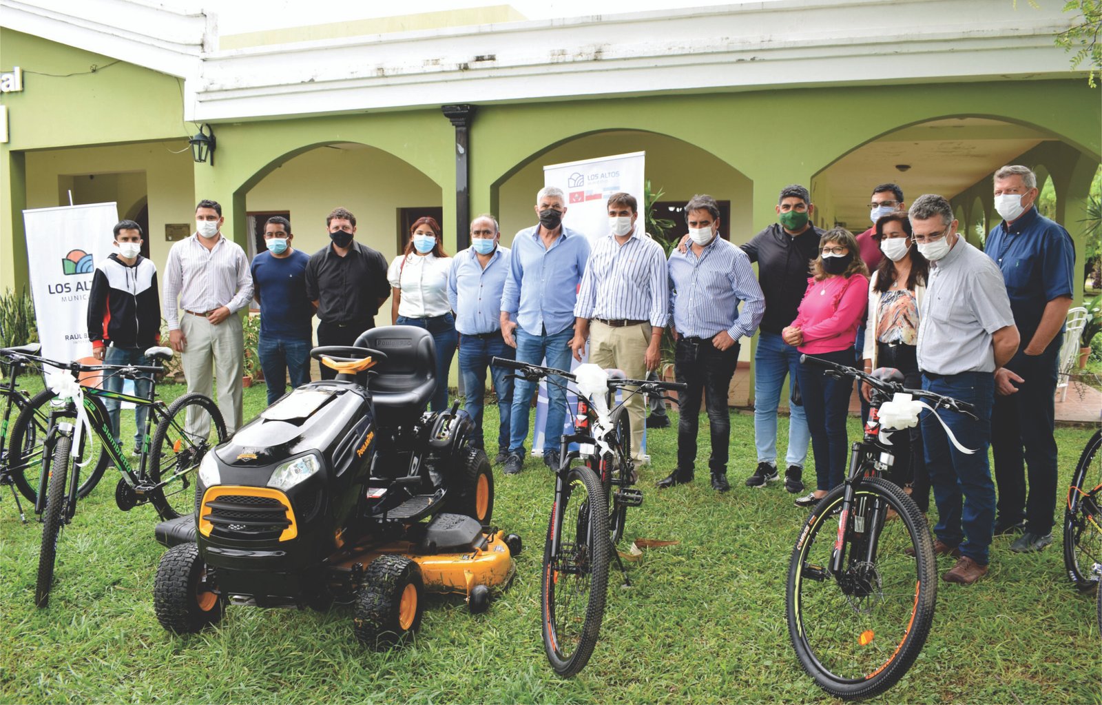 Los Altos recibió material para el Programa Provincial de Colonias de Verano 2022