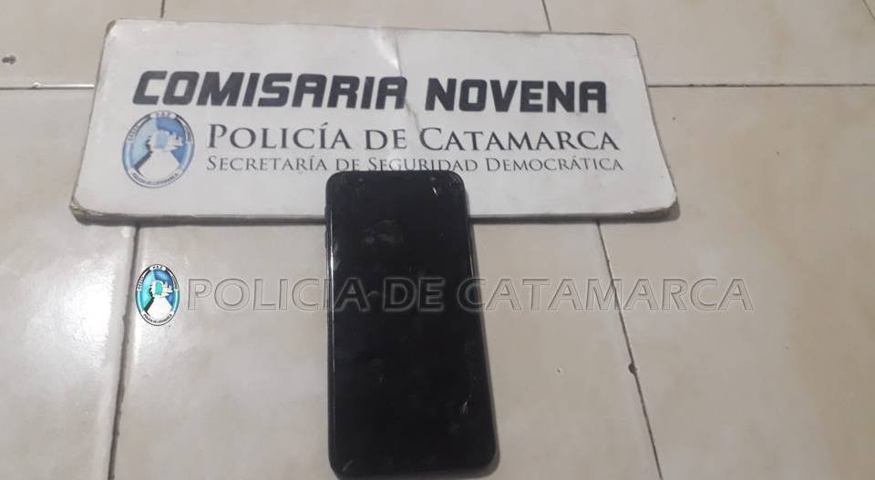 Aprehenden a dos arrebatadores que sustrajeron un celular