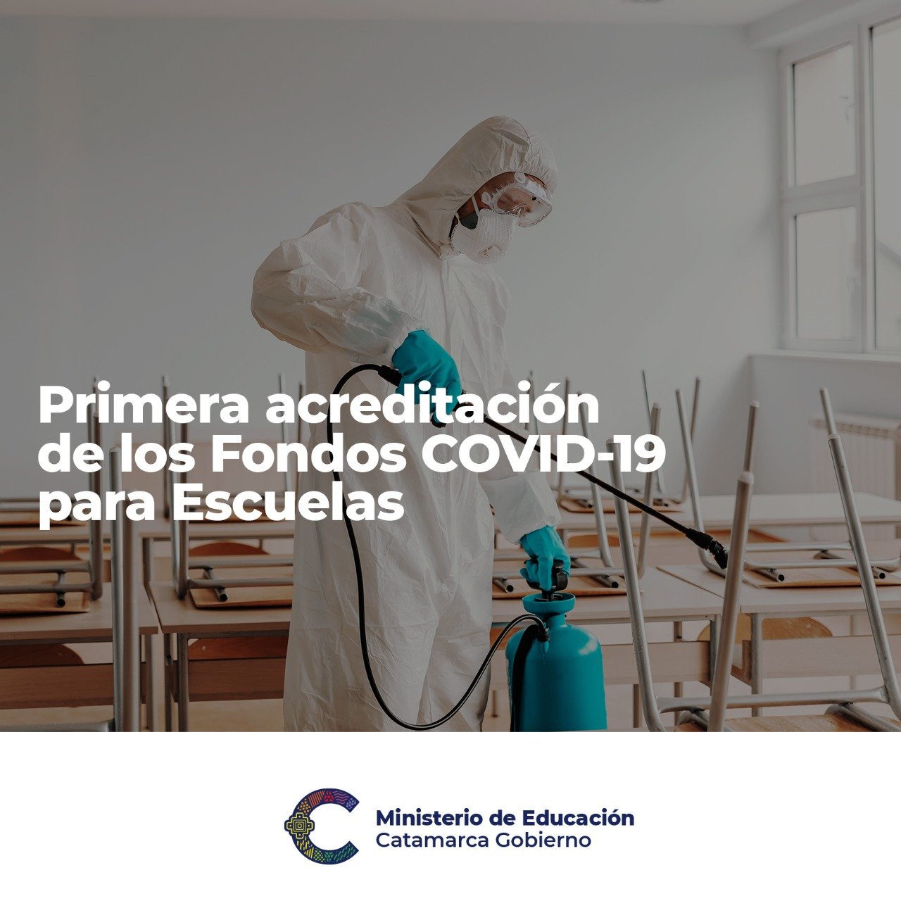 Primera acreditación de los Fondos COVID-19 para Escuelas