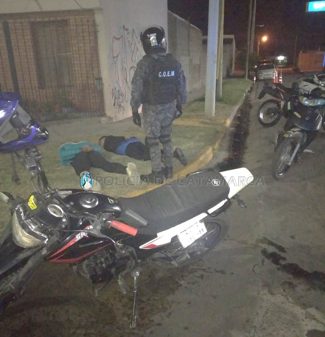 Aprehenden al organizador de  las «picadas de motoqueros»