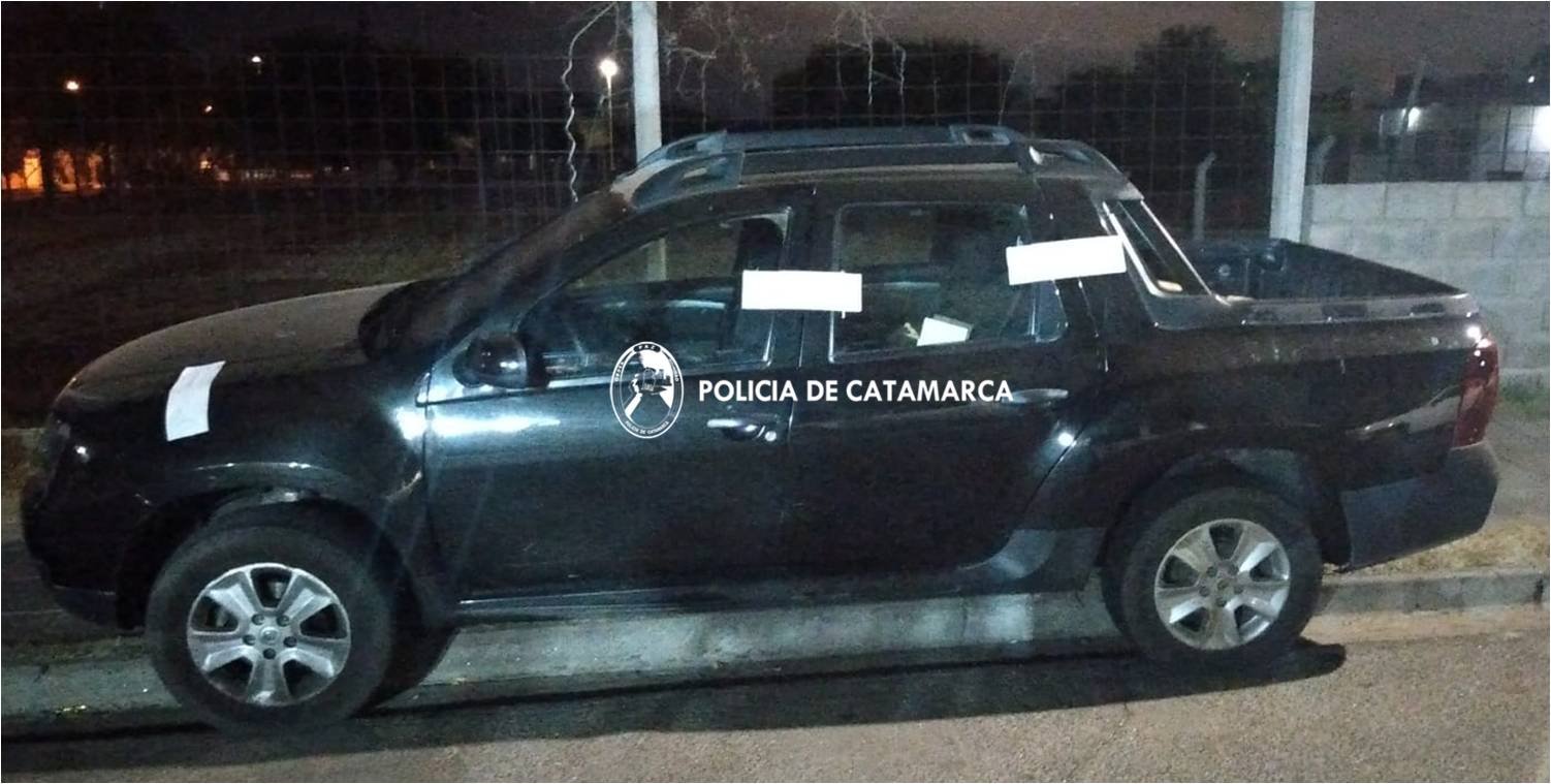 Efectivos policiales secuestraron una camioneta por alcoholemia positiva