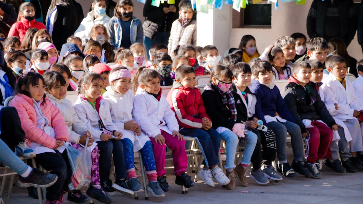 La Escuela Hogar Nº 601 conmemoró junto a sus alumnos el 72º Aniversario de su fundación