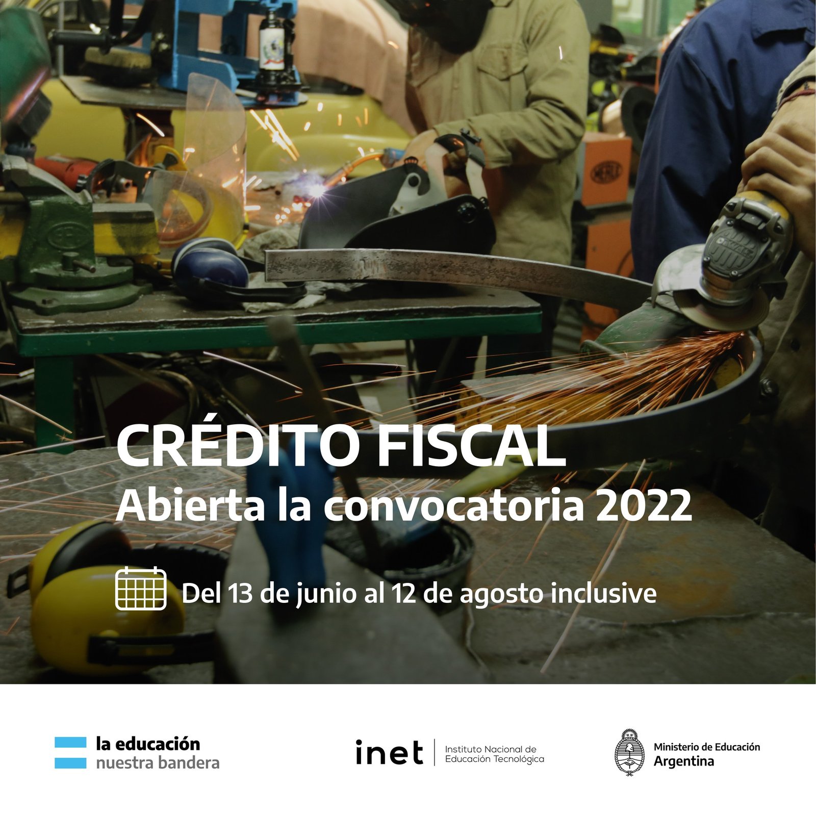 Se abre la convocatoria 2022 de Crédito Fiscal para proyectos de Educación y Trabajo