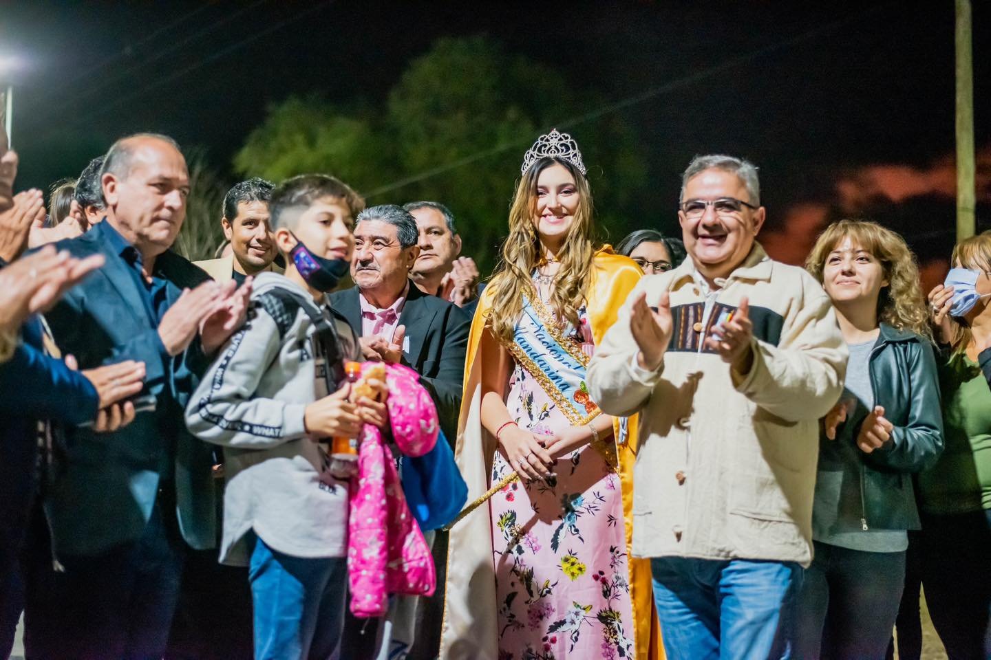 Raúl participó de la inauguración de la Fiesta Nacional de la Mandarina