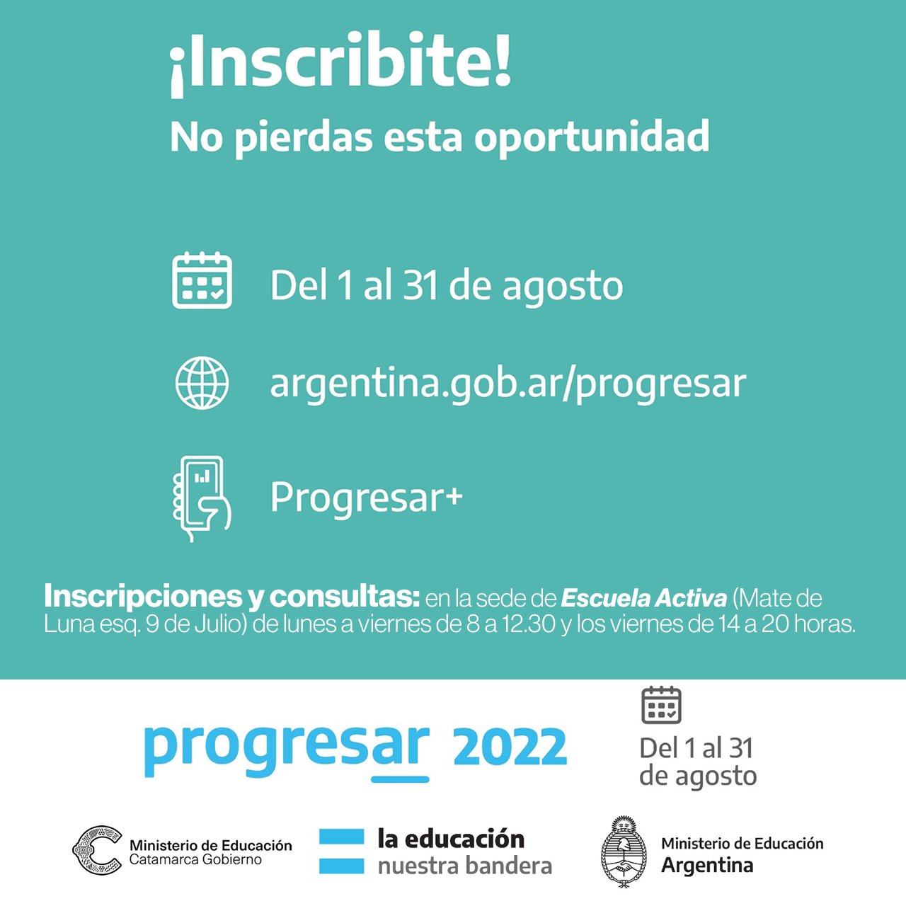 Abrió la inscripción de Becas Progresar