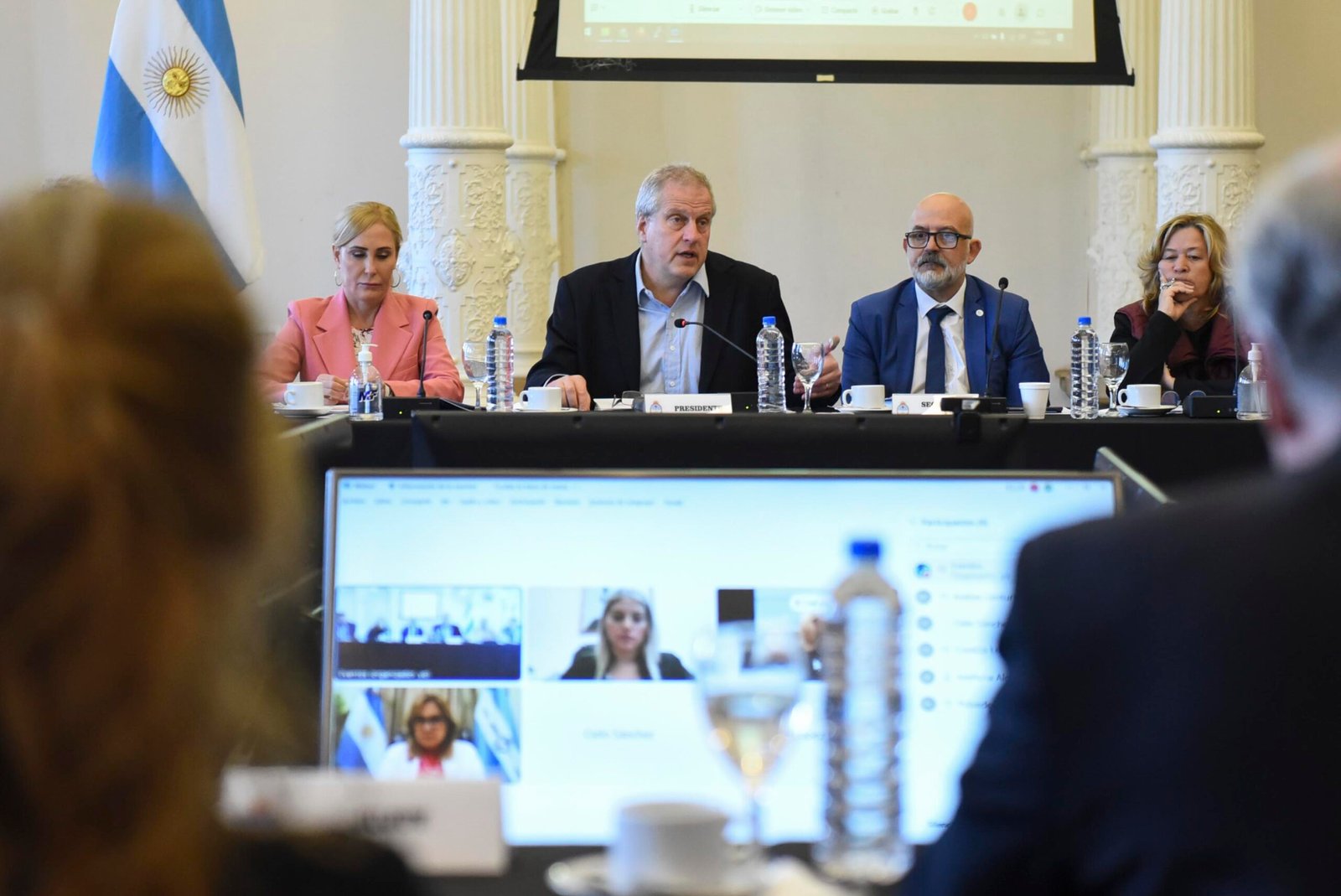 Centurión participó vía internet de la Asamblea del Consejo Federal de Educación